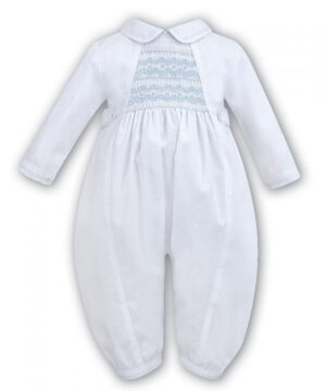 Dräkt Josef - vitt med blått