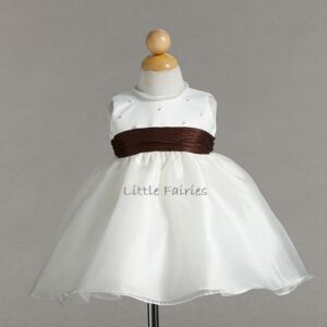 Näbbklänning Ebba - gräddvit