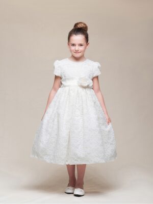 Brudnäbbsklänning Ella - gräddvit