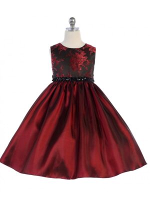 Festklänning Hedvig - vinrött