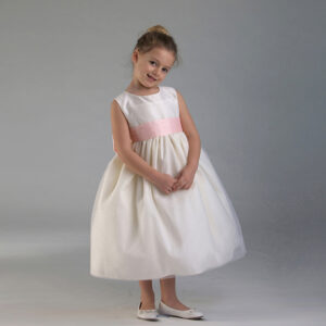 Näbbklänning Isabella - gräddvit