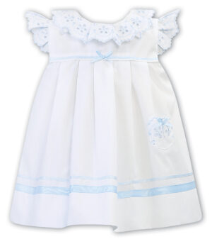 Sjömansklänning Ronja - ljusblå